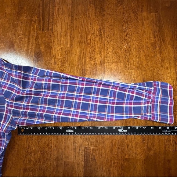 Peter Millar Multicolor Plaid Button Down Shirt - Picture 5 of 5